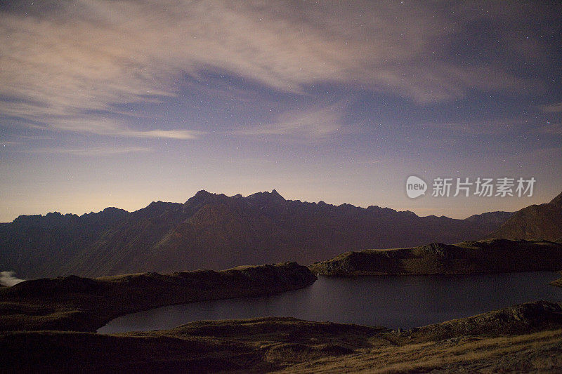 Alpe d'Huez 夜空